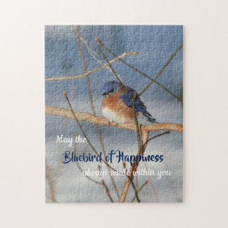 Puzzle Bluebird Of Happiness Inspiration 
