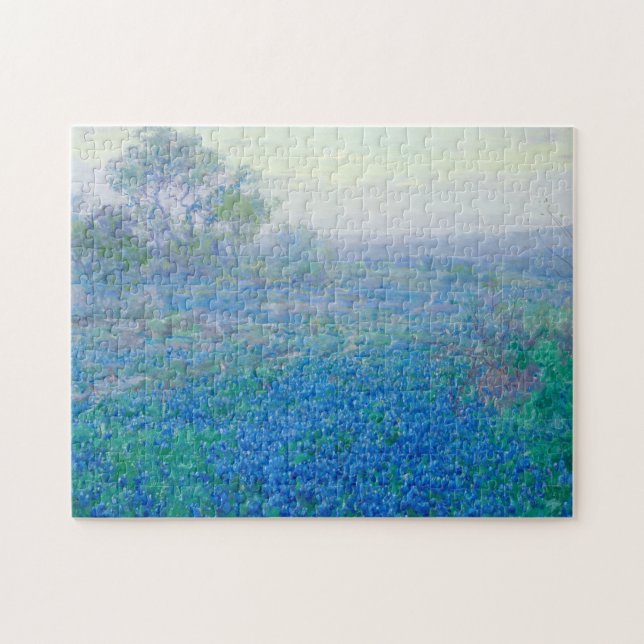 Puzzle Bluebonnets near San Antonio, Texas by Onderdonk (Horizontal)