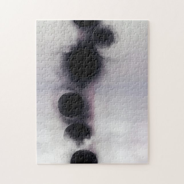 Puzzle Blush Orbit Abstract (Vertical)
