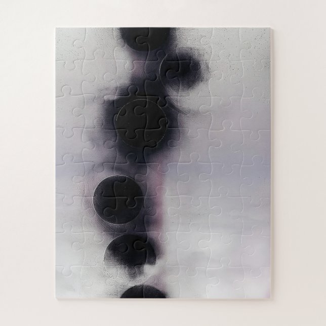 Puzzle Blush Orbit Abstract (Vertical)