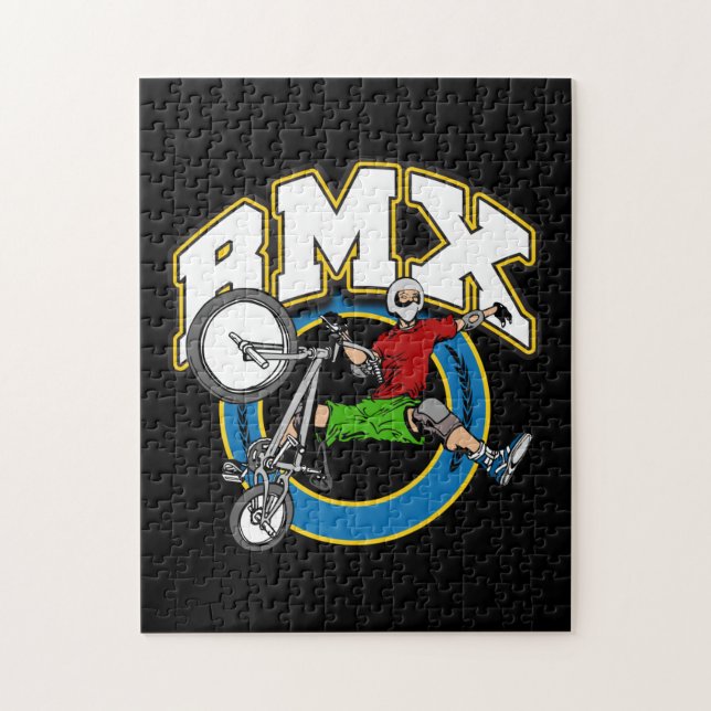 Puzzle BMX un remis le tour (Vertical)
