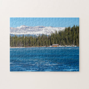 Puzzle Boathouse à côté de Lake Louise - Banff, Canada