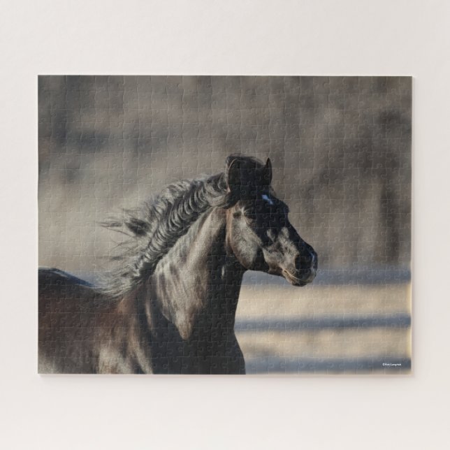 Puzzle Bob Langrish | Casque andalou de Mane Flow (Horizontal)