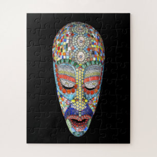 Puzzle Bob, pourquoi le long visage ? Masque mosaïque