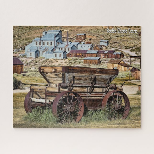 Puzzle Bodie Ghost Town Wagon avec moulin standard (Horizontal)