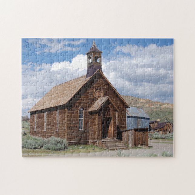 Puzzle Bodie ville fantôme Californie. (Horizontal)