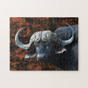 Puzzle Boeuf de buffle faune animal art