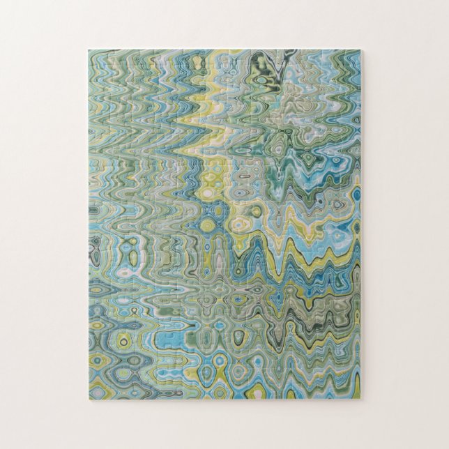 Puzzle Bohemia Blue (Vertical)