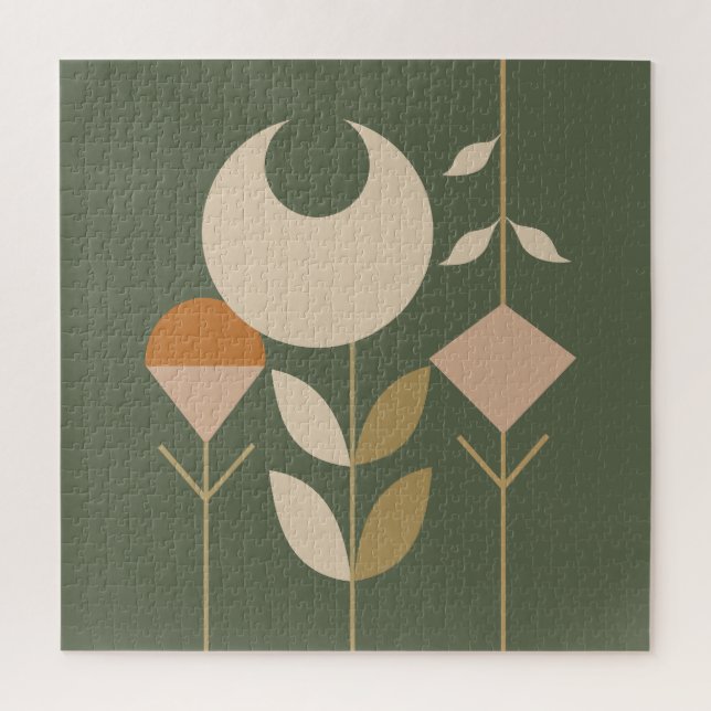 Puzzle Boho Abstrait Lily (Vertical)