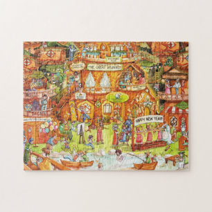 Puzzle Bois chancelant et tortueux de Wumble pour le Nouv
