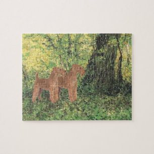 Puzzle Bois Verts