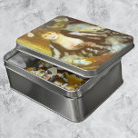 Puzzle Boîte de théâtre de Pierre Renoir, Art Vintage<br><div class="desc">La Loge, The Theater Box (1874) de Renoir est une vintage impressionnisme amour et romance peinture de portrait d'art. Un couple est élégamment habillé avec une belle robe et un smoking. L'homme et la femme sont assis dans une boîte de théâtre et regardent une représentation avec des lunettes d'opéra ou...</div>