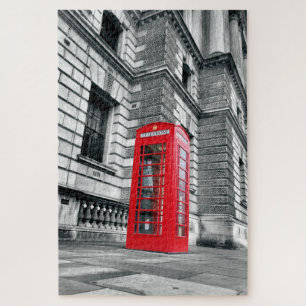 Puzzle Boîte rouge de téléphone de Londres - 20x30 - 1014