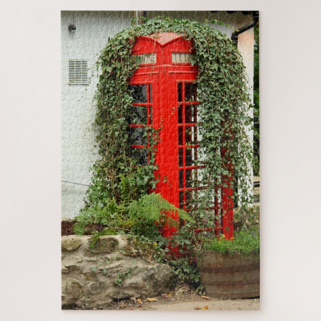 Puzzle Boîte téléphonique rouge 1014-pc (Vertical)