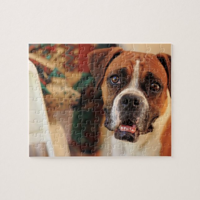 Puzzle Boîteux Boxer mignon (Horizontal)