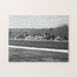 Puzzle Boîtier Row hiver b/w