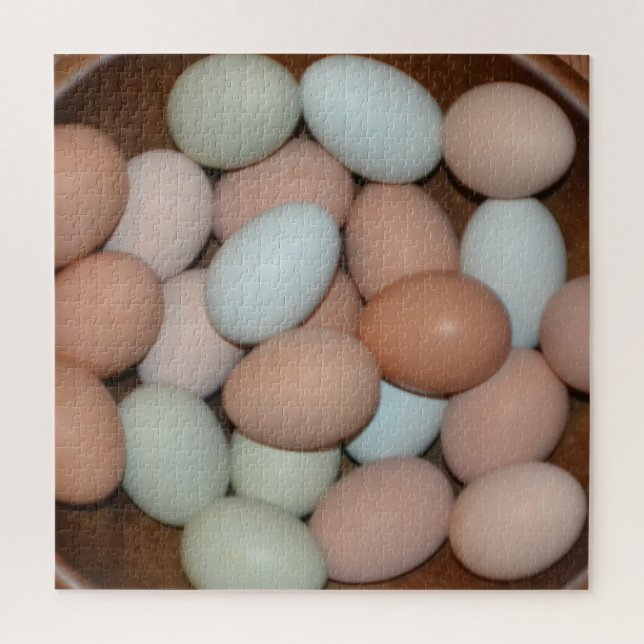 Puzzle Bol D'Oeufs De Poulet (Vertical)