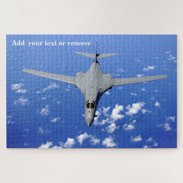 Puzzle bombardier B-1 Lancer supersonic long range, (Horizontal)