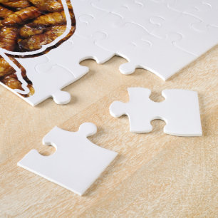 Puzzle Bombyx Mori Silk Moth Cycle de vie Silhouette