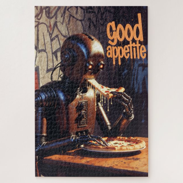 Puzzle Bon Appétit Drôle (Vertical)