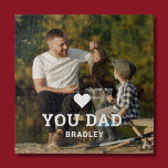 Puzzle BON COEUR VOUS AIME PÈRE Noms de photos<br><div class="desc">Cute HEART LOVE YOU PÈRE Photo Names Jigsaw Puzzle présente votre photo préférée avec le texte "(love heart) you Dad" dans un script blanc moderne avec vos noms ci-dessous. Personnalisez en modifiant le texte dans la zone de texte fournie et en ajoutant votre propre image. Parfait pour les cadeaux de...</div>
