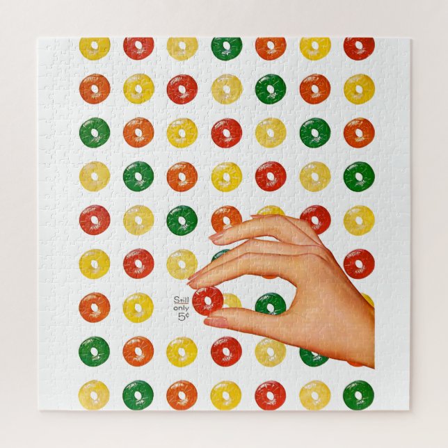 Puzzle Bonbons vintages Très Difficile (Vertical)