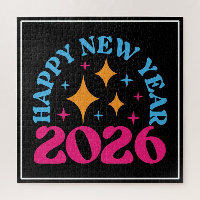 Puzzle Bonne année 2026-73950 (Vertical)