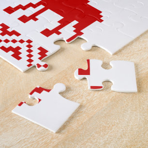 Puzzle Bonne année laide de code du chandail QR de Noël !