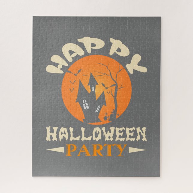 Puzzle Bonne fête d'Halloween (Vertical)