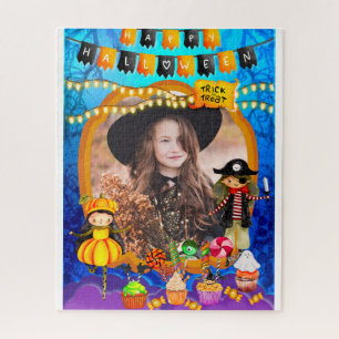 Puzzle Bonne fête d'Halloween Costume enfants fête