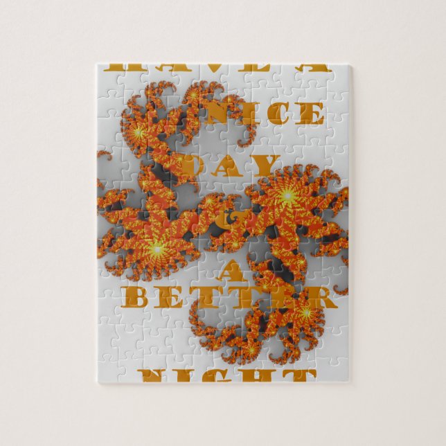 Puzzle Bonne journée et une meilleure nuit (Vertical)