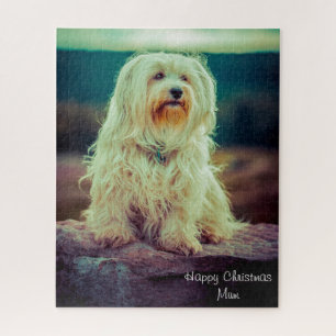 Puzzle Bonne maman de Noël.