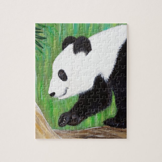 Puzzle Bonne peinture Panda (Vertical)