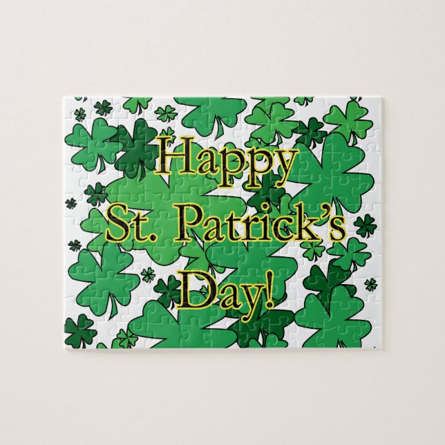 Puzzle Bonne Saint Patrick's Day (Horizontal)