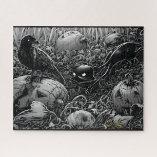 Puzzle Boo Kitty sort un casse-tête de corbeau