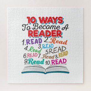 Puzzle Book Lover 10 Ways to Become a Reader