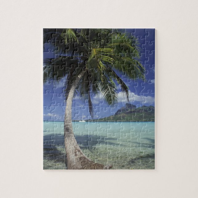 Puzzle Bora Bora, Polynésie française Mt. Otemanu vu (Vertical)