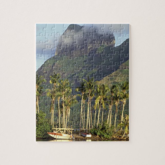 Puzzle Bora Bora, Polynésie française Scène de bord de me (Vertical)