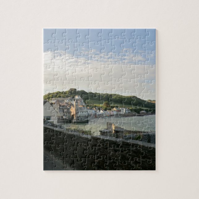 Puzzle Bord de mer cornouaillais de Kingsand et de (Vertical)