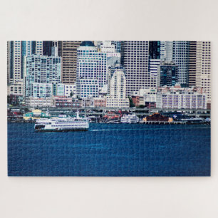 Puzzle Bord de mer de Seattle - extra large