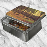 Puzzle Bord d'un bois par Vincent van Gogh<br><div class="desc">Edge of a Wood de Vincent van Gogh est un post impressionnisme d'art vintage peinture de paysage de paysage de . Vue d'un sentier à travers la forêt avec de grands arbres pendant la saison d'automne. Belles couleurs de chute muet avec une lueur profonde du coucher du soleil. À propos...</div>
