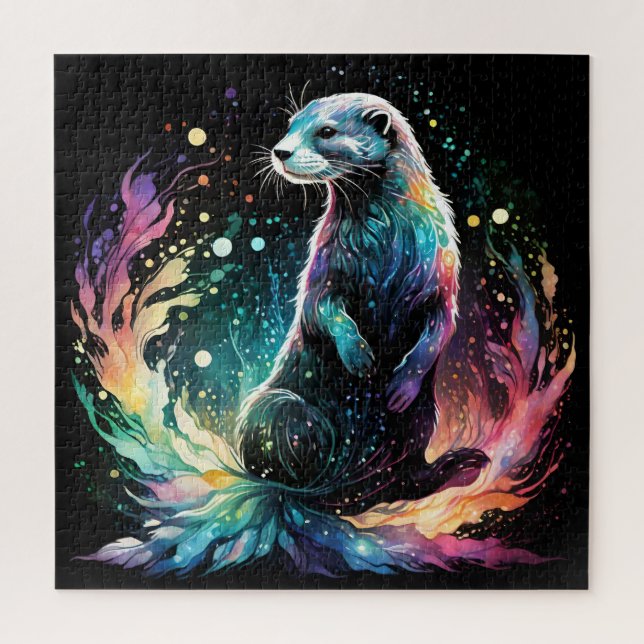 Puzzle Bord Spectrum : Les Otter Glow (Vertical)