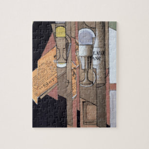 Puzzle Bordeaux blanc, 1913 (gouache et crayon sur le