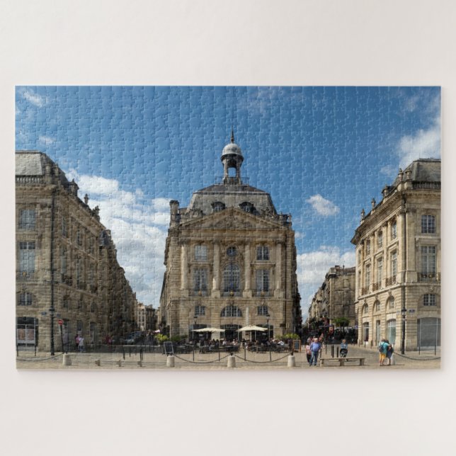 Puzzle Bordeaux, Place de la Bourse. (Horizontal)
