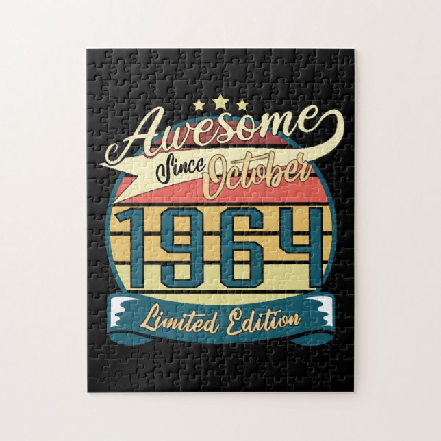 Puzzle Born 1964 October Limited (Vertical)