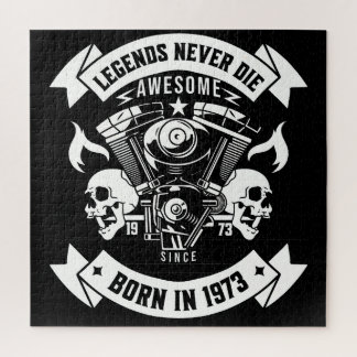 Puzzle Born in 1973 awesome Legend