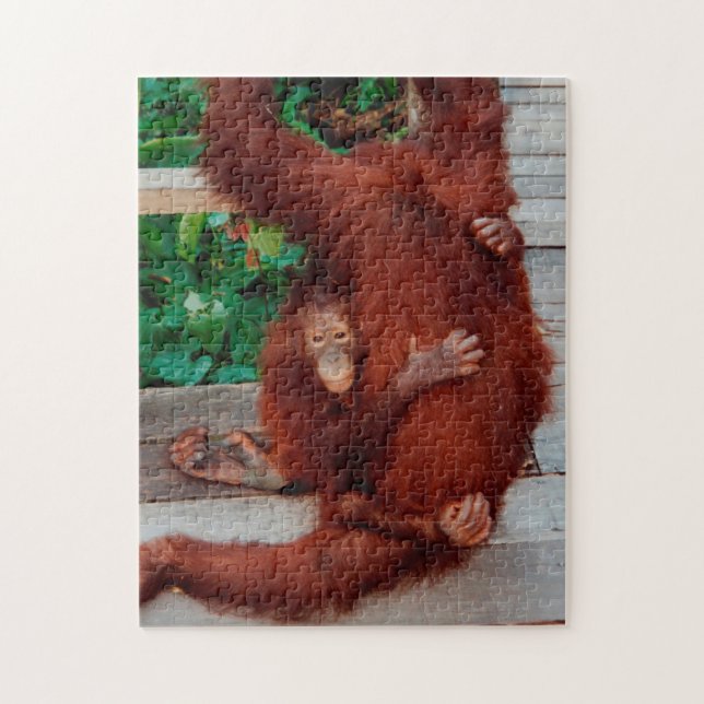 Puzzle Bornéo orangoutan 252-pc (Vertical)