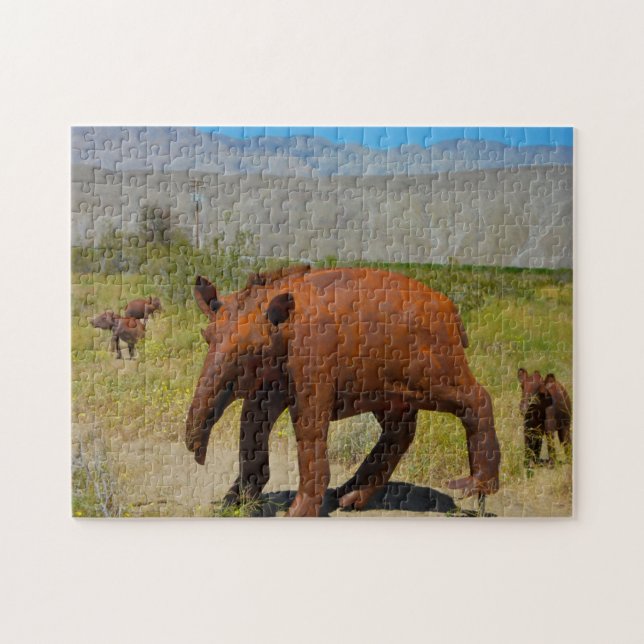 Puzzle Borrego Springs en Californie. (Horizontal)