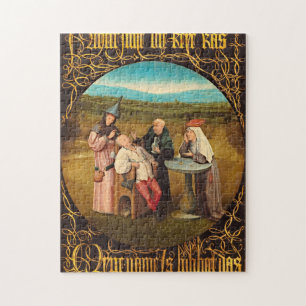 Puzzle Bosch, Hiéronymus - Extraction De La Pierre De Mad