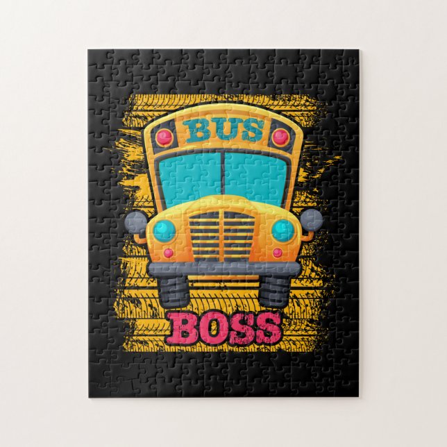 Puzzle Boss de bus - Appréciation du conducteur de bus sc (Vertical)